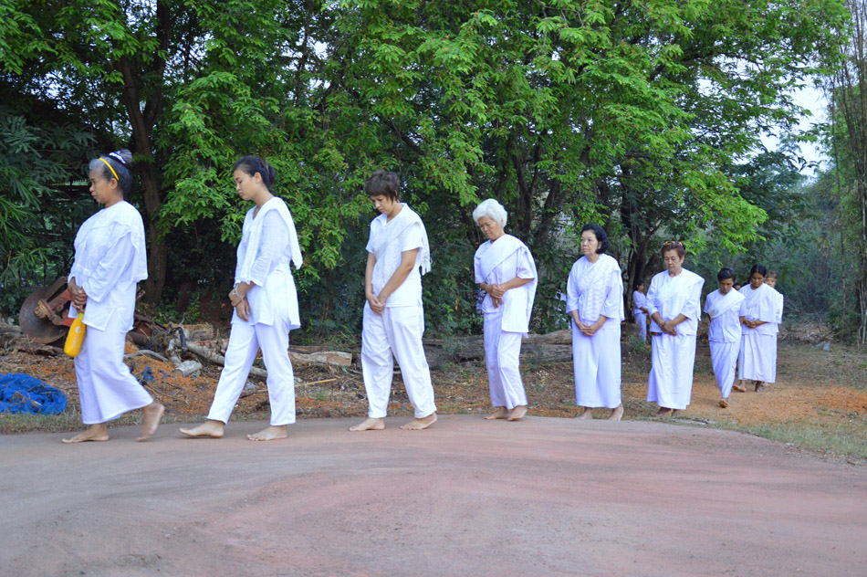 งานปฏิบัติธรรมไม่เคยขาด.